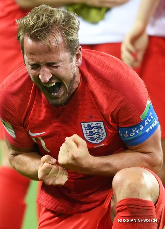 Сборная Англии вышла в четвертьфинал ЧМ по футболу в России