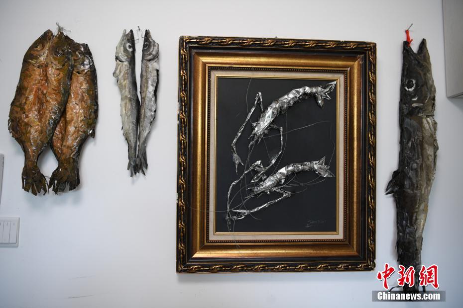 Китайский художник создает 3D-изображения из тонколистового железа