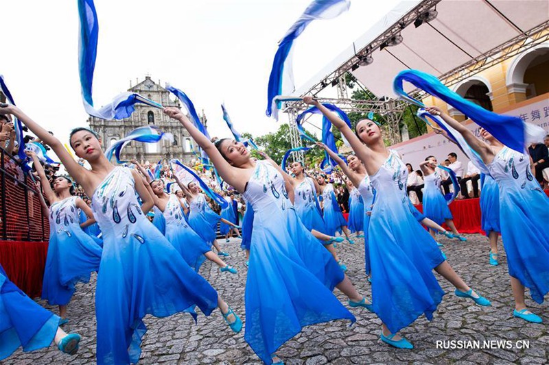Церемония открытия Международного фестиваля танца в САР Аомэнь