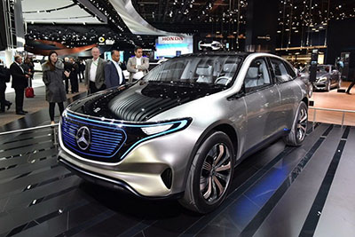 В Китае будут выпускать электромобили Mercedes-Benz