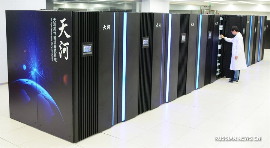 Завершена разработка нового прототипа китайского эксафлопсного суперкомпьютера нового поколения "Тяньхэ-3"