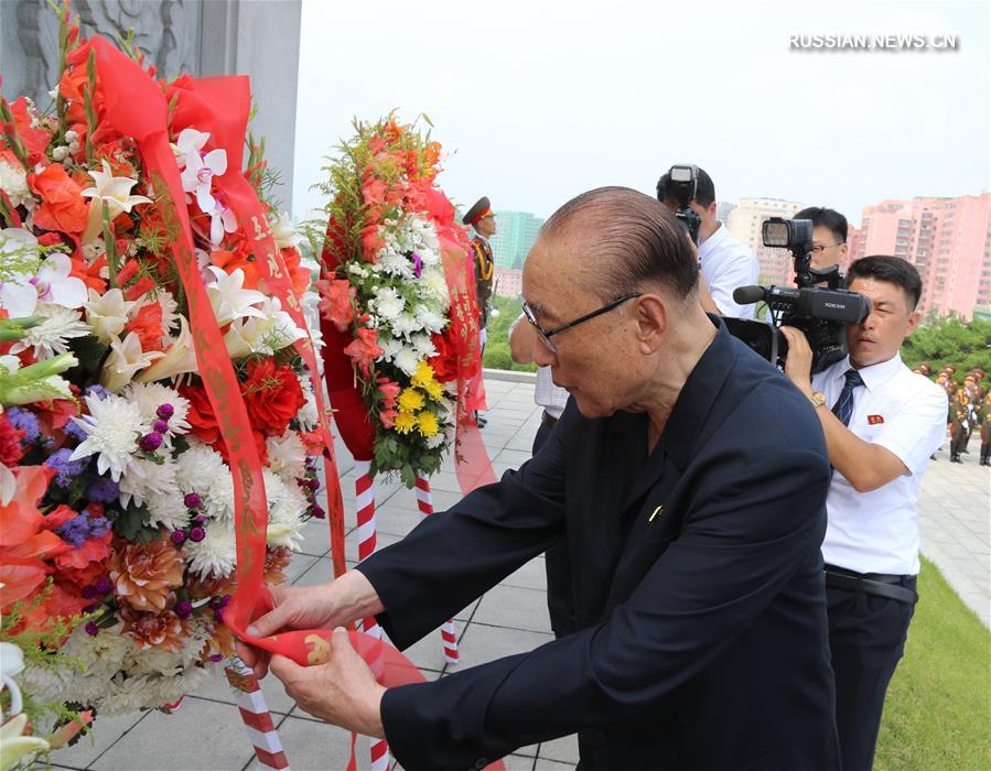 В Пхеньяне состоялась торжественная церемония в память о павших китайских добровольцах