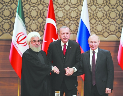 Турция, Россия и Иран намерены объединить усилия для борьбы с давлением США