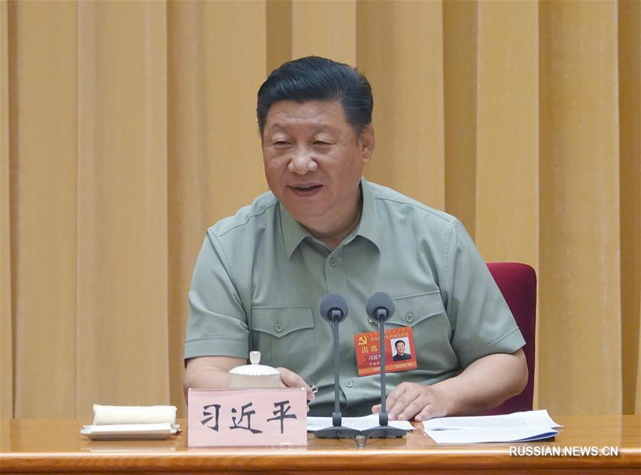 Си Цзиньпин призвал усилить партийное руководство и партийное строительство в армии