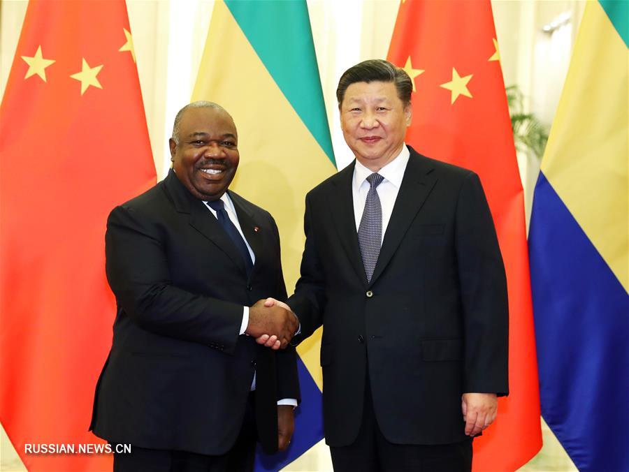 Си Цзиньпин встретился с президентом Габона