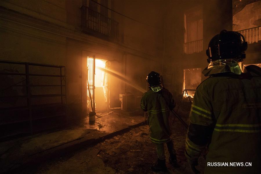 Национальный музей Бразилии пострадал от сильного пожара