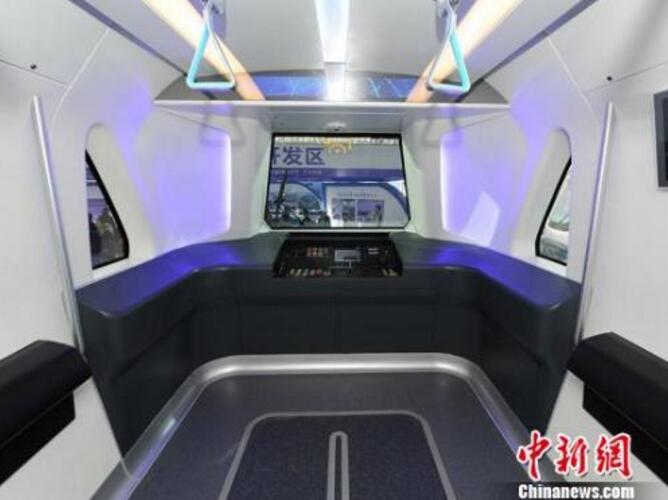 В Китае представили новое поколение умных поездов метро