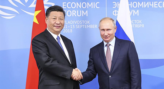 Си Цзиньпин провел переговоры с В. Путиным