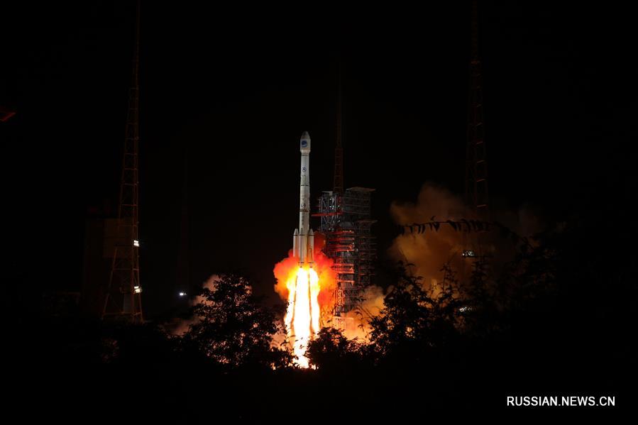 Запущены еще два спутника китайской навигационной системы "Бэйдоу"