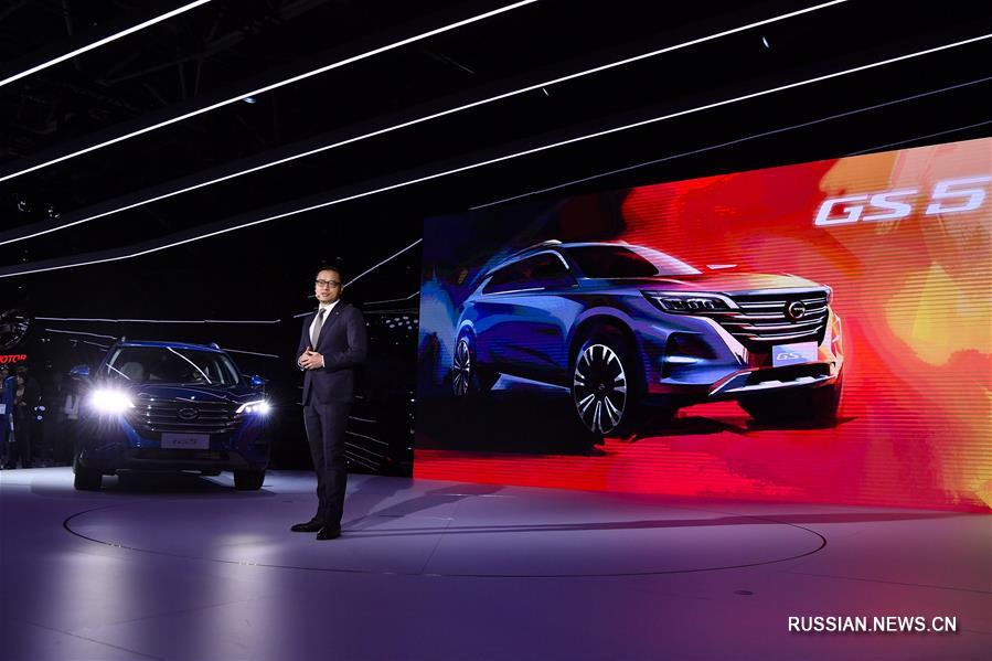 Китайский бренд Trumpchi показал свой первый автомобиль класса SUV на Парижском автосалоне-2018