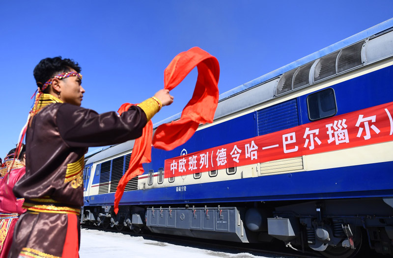 Открыт новый грузовой железнодорожный маршрут Цинхай - Россия