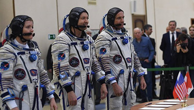 Члены экипажа, который полетит к МКС, уверены в надежности 