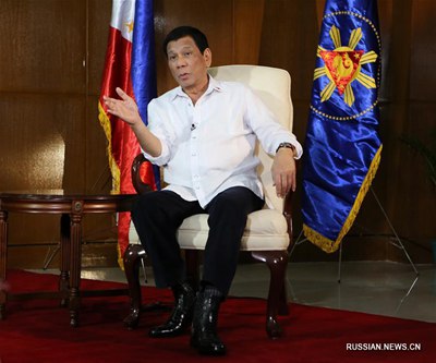 Визит Си Цзиньпина поднимет отношения между Филиппинами и Китаем на новый уровень -- президент Филиппин Р. Дутерте