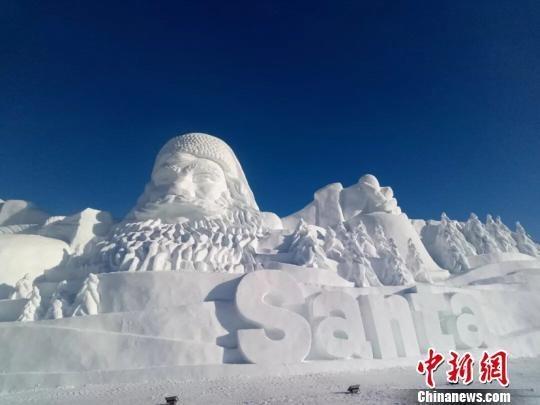 Открылся Парк снежных скульптур на самом Севере Китая