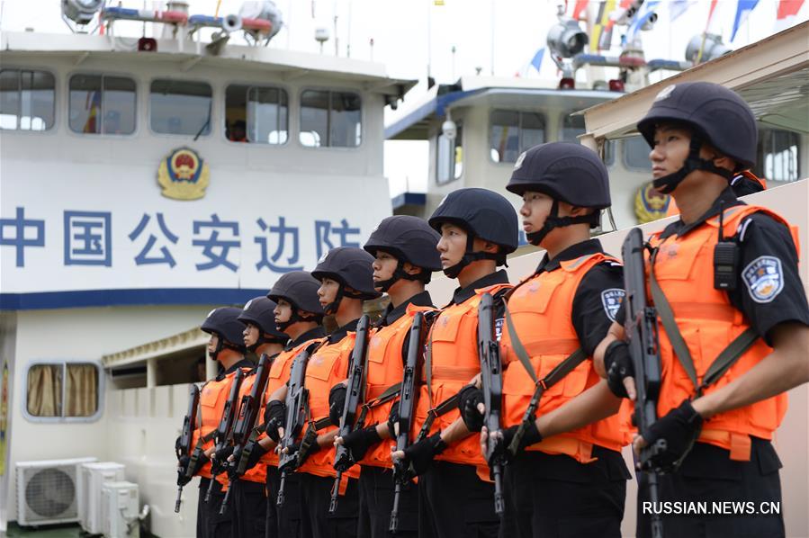 Китай, Лаос, Мьянма и Таиланд приступили к 76-му совместному патрулированию на реке Меконг
