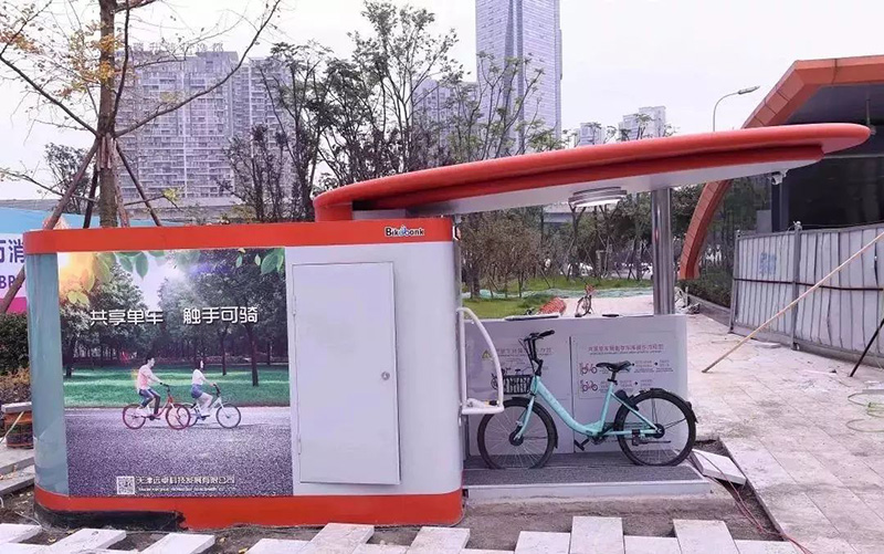 В Чэнду появился первый в Китае интеллектуальный подземный гараж для велосипедов