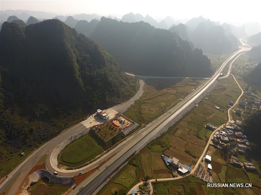 На конец года намечен ввод в эксплуатацию нового скоростного шоссе у китайско-вьетнамской границы