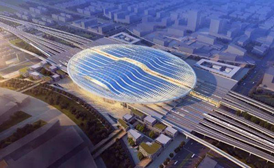 Началось строительство станции Сюнъань междугородней железной дороги Пекин-Сюнъань