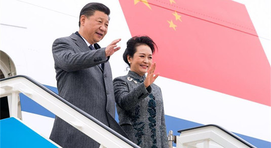Председатель КНР Си Цзиньпин прибыл в Португалию с государственным визитом