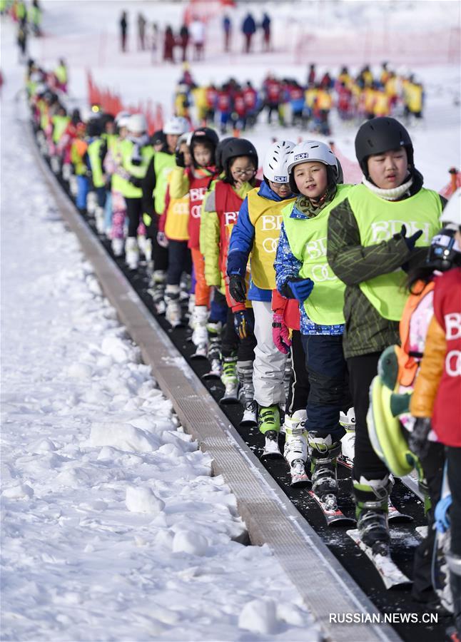 Провинция Цзилинь реализует программу "Миллион учащихся занимаются зимними видами спорта"
