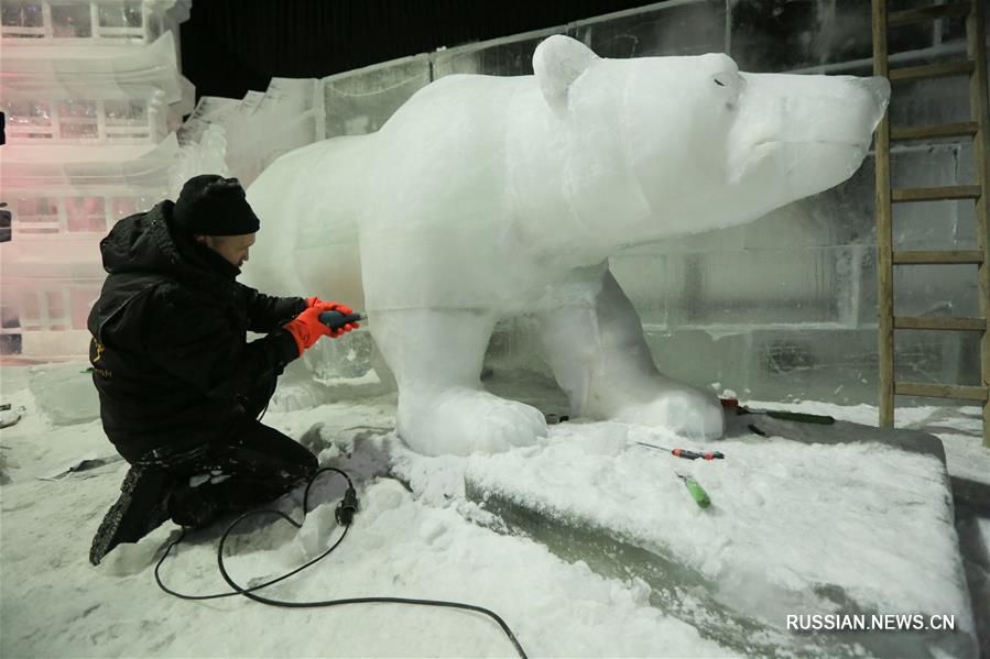 В Санкт-Петербурге открылся фестиваль ледовых скульптур ICE FANTASY–2019
