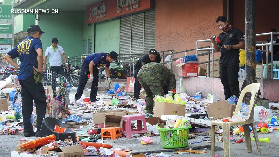 При взрыве на юге Филиппин погибли два человека, еще 21 пострадал