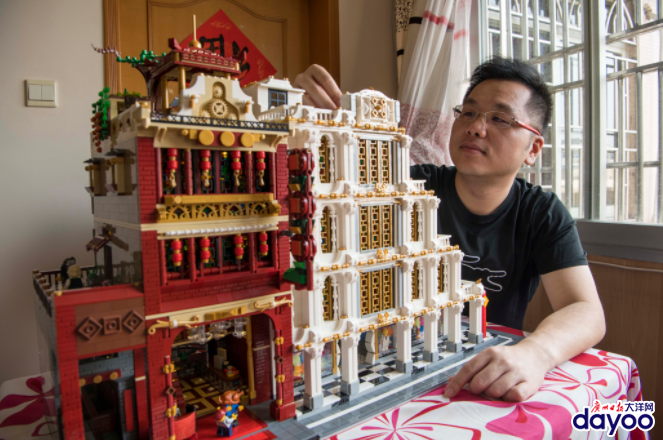 Китаец создал достопримечательности города Гуанчжоу из конструкторов