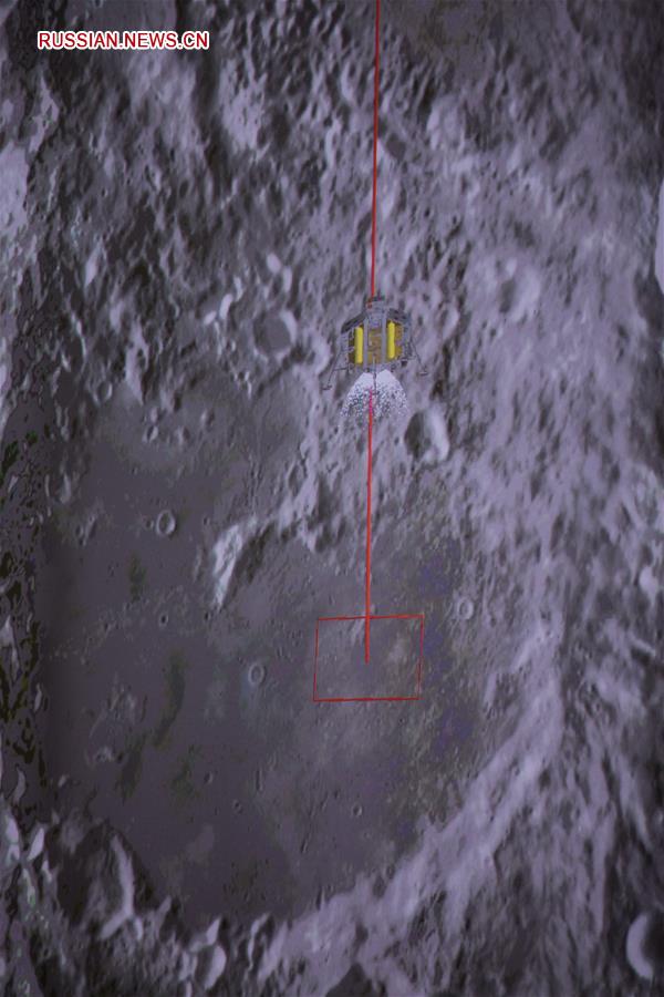 Китайский лунный зонд "Чанъэ-4" совершил успешную посадку на обратной стороне Луны