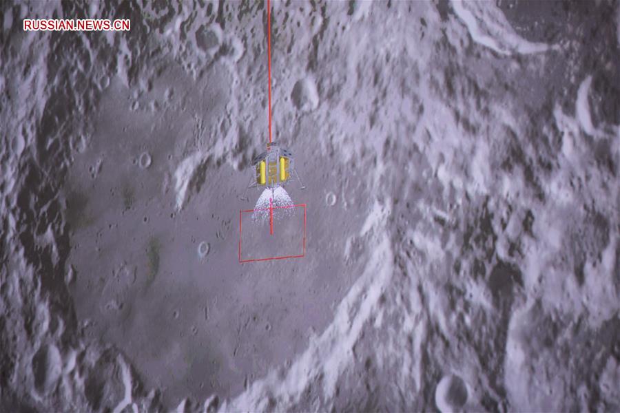 "Чанъэ-4" успешно совершил мягкую посадку на обратной стороне Луны