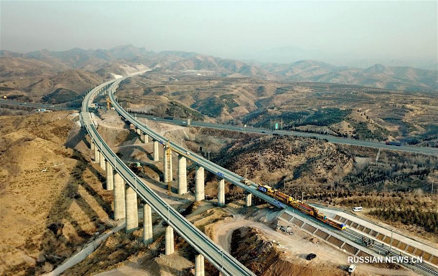 Началась прокладка железной дороги в Чунли - месте проведения соревнований зимней Олимпиады-2022