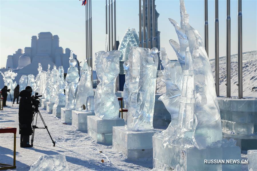 В Харбине закрылся Международный фестиваль ледяных скульптур