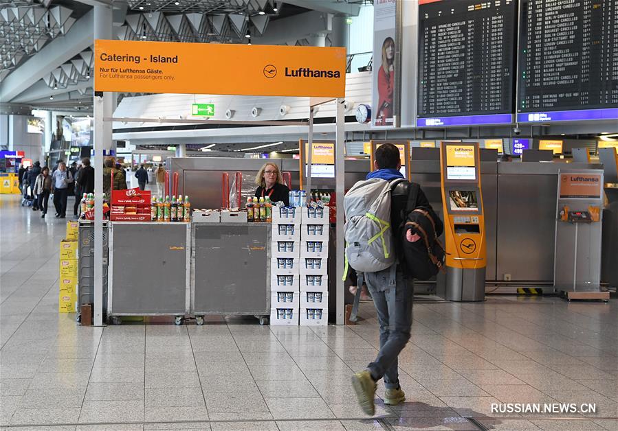 Забастовка в аэропортах Германии затронула 220 тысяч пассажиров