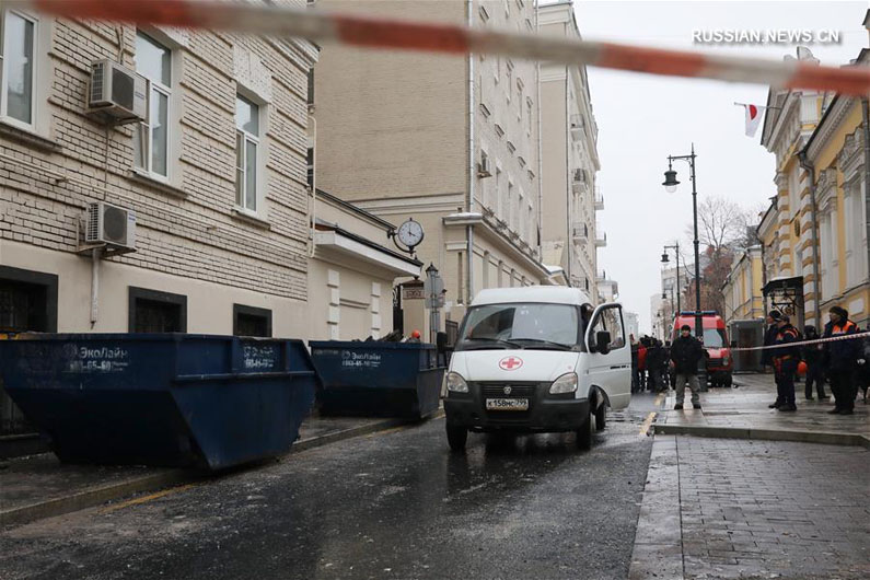 В центре Москвы произошел пожар в жилом доме, есть жертвы