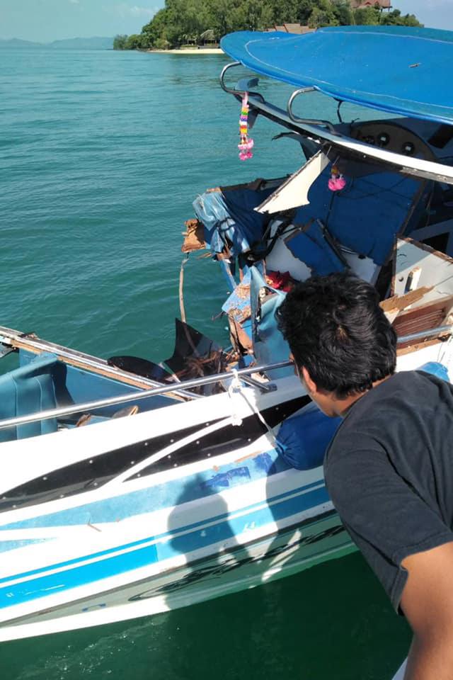 11 китайских туристов получили травмы в результате столкновения яхты с танкером в акватории Пхукета в Таиланде