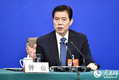 Министр коммерции КНР: В 2018 году рост внешней торговли Китая превысил $510 млрд