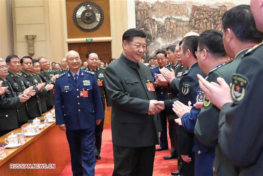 Си Цзиньпин принял участие в пленарном заседании делегации НОАК и вооруженной милиции в рамках ежегодной сессии ВСНП