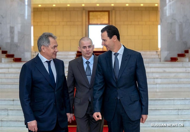 Россия будет и далее поддерживать борьбу сирийского правительства с терроризмом -- С. Шойгу