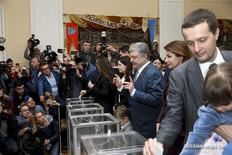 В Украине прошло голосование на президентских выборах
