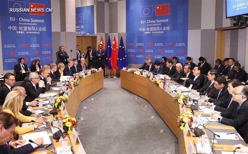 Китай и ЕС приняли совместное заявление по итогам 21-й встречи руководителей