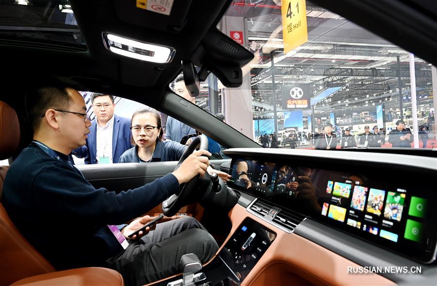 На Шанхайском автосалоне 2019 представлены новые модели автомобилей на альтернативных источниках энергии