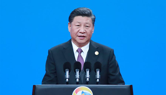 Си Цзиньпин присутствовал и выступил с программной речью на открытии 2-го Форума "Пояса и пути"