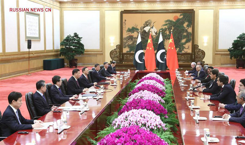 Си Цзиньпин встретился с премьер-министром Пакистана