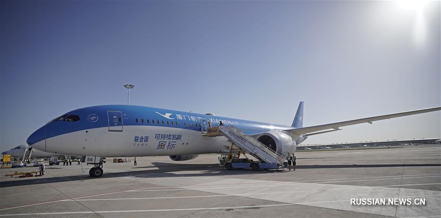 В Пекине с использованием авиатехники первично протестирован новый международный аэропорт Дасин