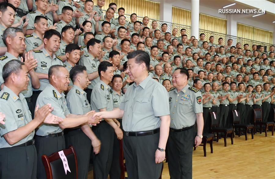 Си Цзиньпин: необходимо повышать уровень подготовки и обучения военных кадров