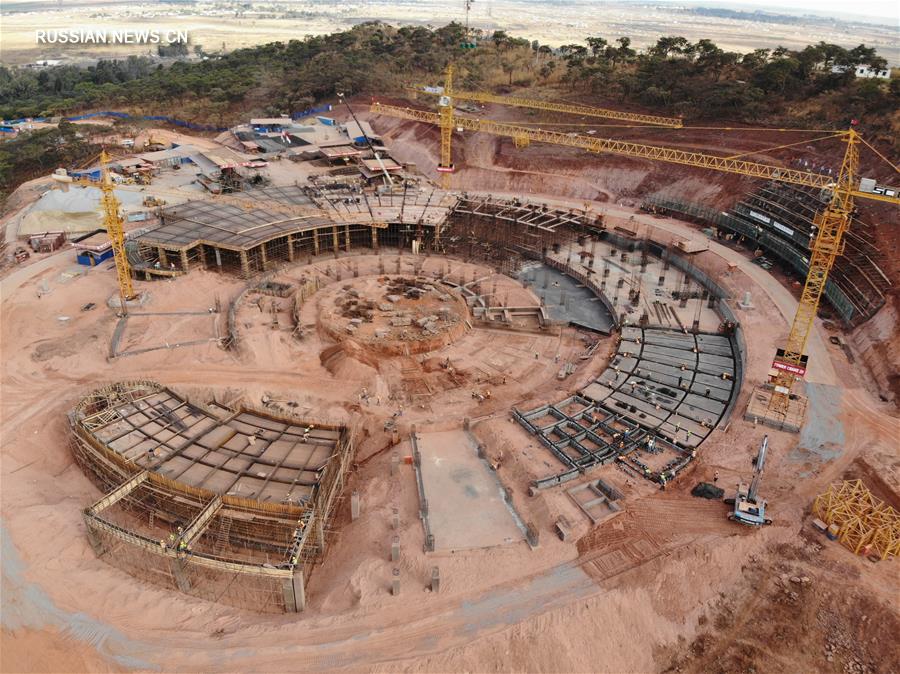 Китай помогает Зимбабве в строительстве нового здания национального парламента 
