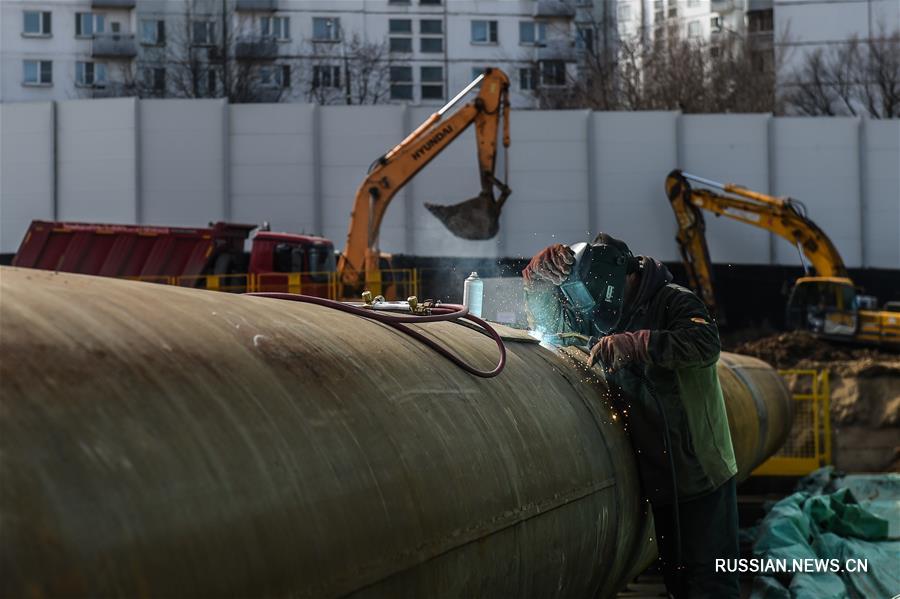 Китайская компания строит новый участок Большой Кольцовой линии московского метро 