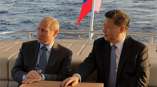 Си Цзиньпин вновь встретился с Путиным в Санкт-Петербурге