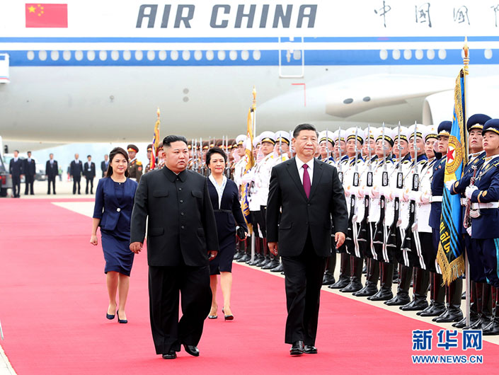 Си Цзиньпин прибыл в КНДР с государственным визитом