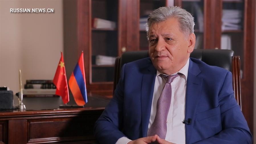 В Армении дают высокую оценку "Шанхайскому духу" -- президент Комитета Мира Армении Г. Петросян