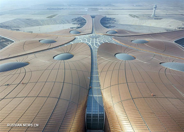 Завершилось строительство нового пекинского международного аэропорта